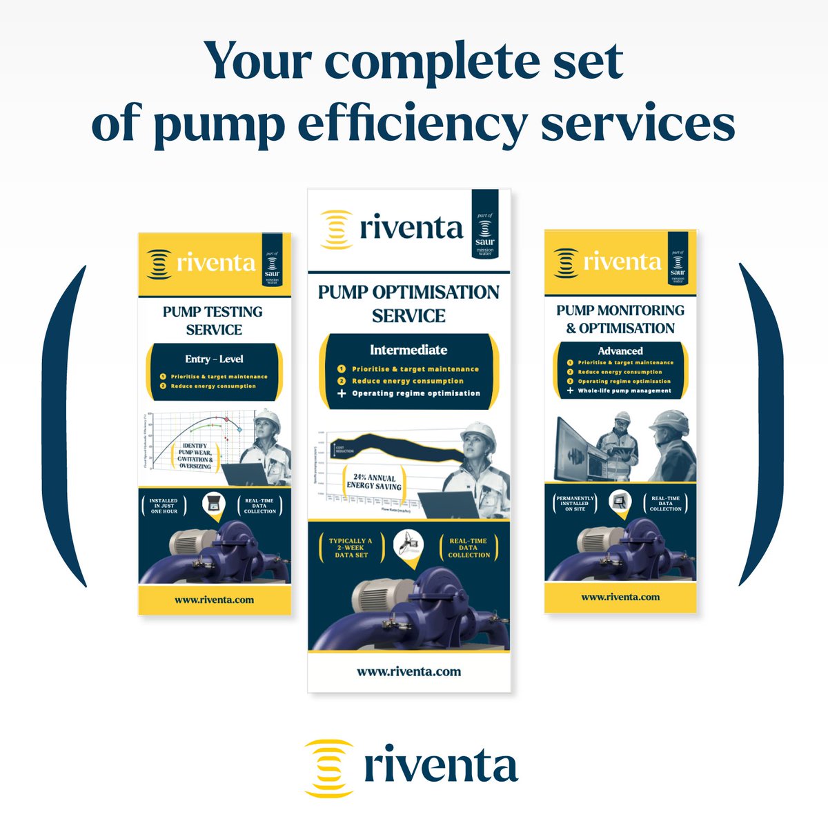 _Riventa's tweet photo. From entry-level pump testing to intermediate #pumpoptimisation and advanced pump monitoring and optimisation, we can measure a whole #pumpingsystem for a day, a week, a year… or even a decade, depending on requirements.

Explore more here → https://t.co/Xmr4jvUUgG https://t.co/azPu5lfl7G