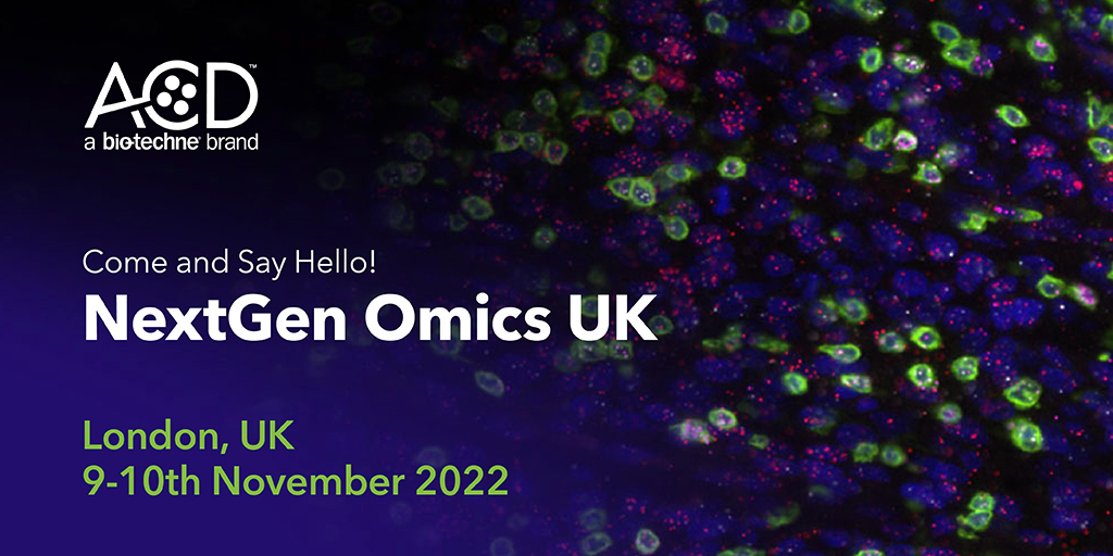 One day to go 'til NextGen Omics UK! #OmicsSeries22