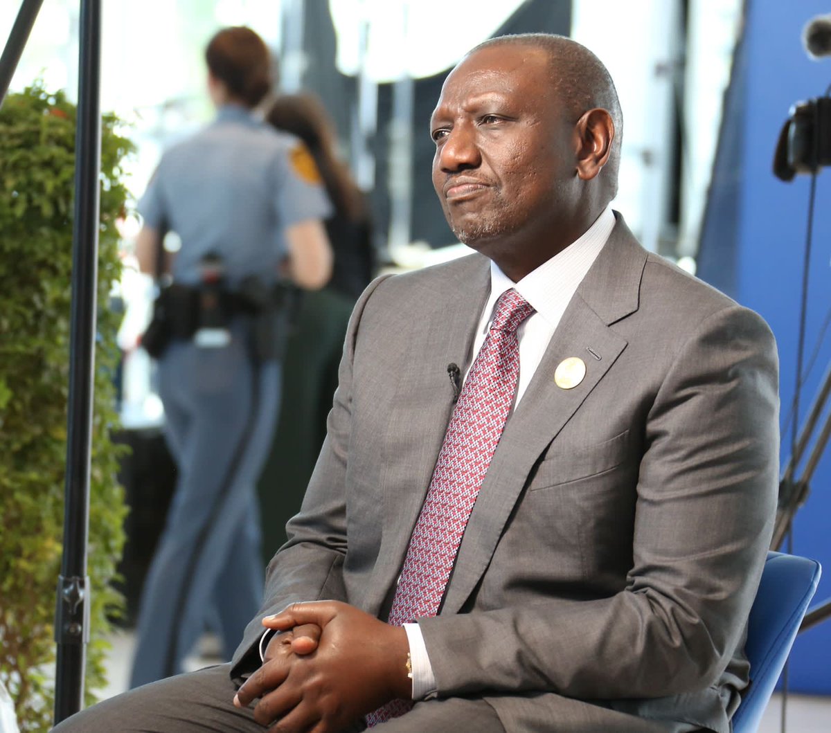 HusseinMohamedg's tweet image. Watch ⁦@WilliamsRuto⁩ on CNN with ⁦@BeckyCNN⁩ 6pm EAT on Climate Change; impact on Kenya and Africa’s plans to a green future.