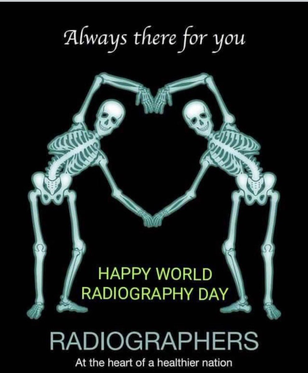 Happy World Radiography day to all my fellow radiographers!! 🌟⭐️🌟⭐️
