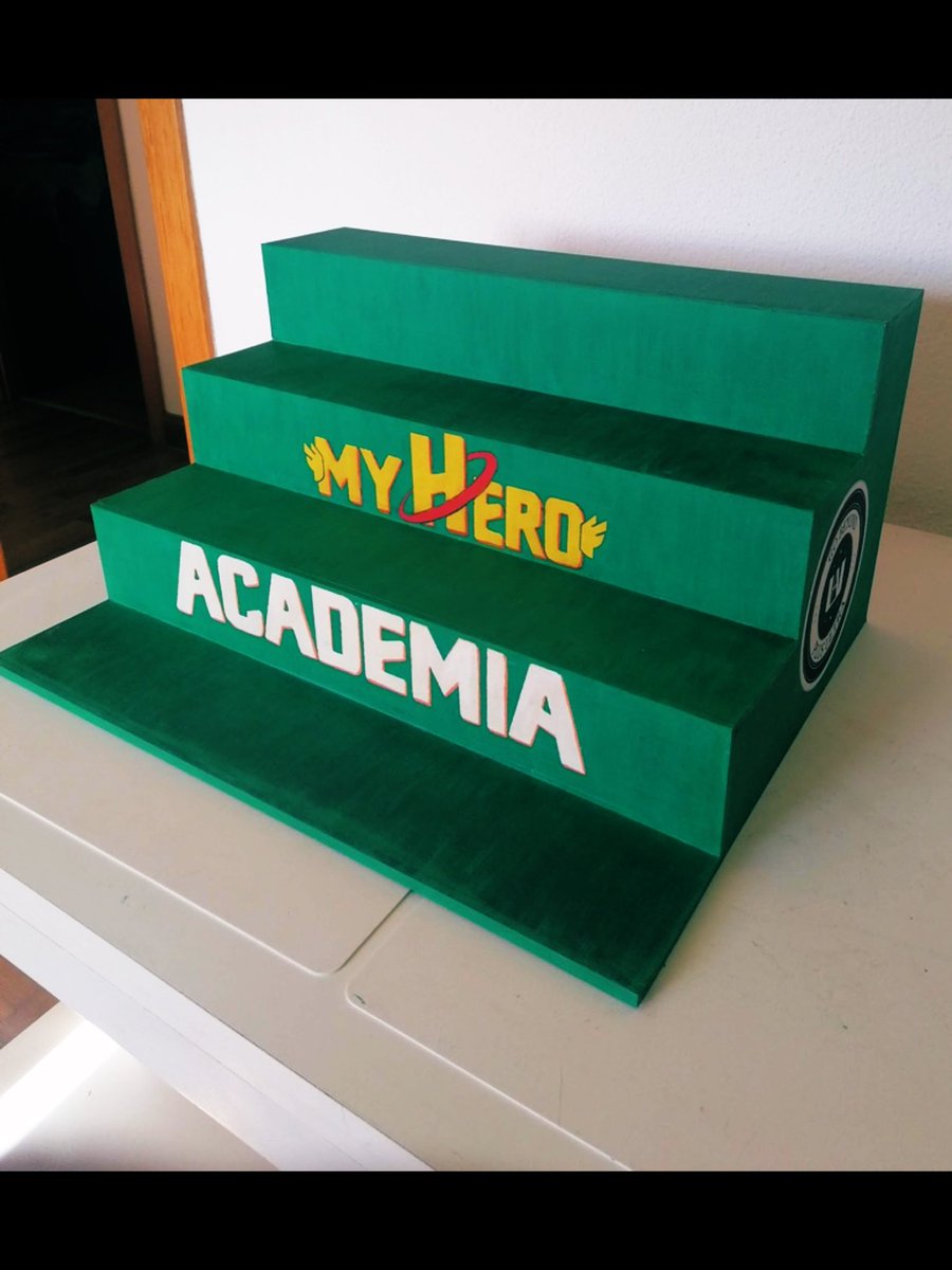 Tuestilodeboda's tweet photo. Estantería personalizada para funkos! Para tenerlos todos juntos en su casa 😁 . Un regalito estupendo, con la temática que queráis. 
#funkos
#myheroacademia
#estanterias
#tuestilodeboda https://t.co/wzdXOvUj5R