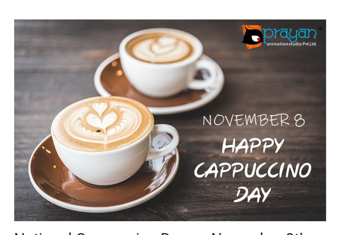 DeniListaCott's tweet photo. #NationalCappuccinoDay  My
Mmm, enjoy ☕ https://t.co/tyXrbuanVK