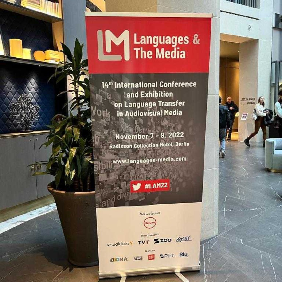 VOISEED_AI's tweet photo. Oh yes, we never stop! 💪

Today we are in Berlin to attend the 14th International Conference and Exhibition Languages &amp; The Media @LMconference

👏 We are thrilled to be here 🙌

#voiseed #revoiceit #event #berlin #conference #languages #media #LAM22 https://t.co/Jg6Lw4SvQP