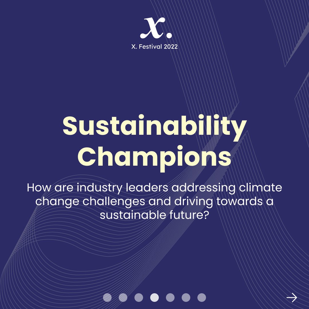 On the morning of day two of X. Festival 2022, we will focus on Sustainability Champions.
❇️ We will be highlighting inspiring stories that are leading sustainable transformation.
<a href="/earthcheck/">EarthCheck</a> <a href="/TUIGroup/">TUI Group</a> <a href="/GreenDesti/">GreenDestinations</a> <a href="/MurmurationSas/">MURMURATION</a> <a href="/WeDontHaveTime/">We Don't Have Time</a> 
xfestival.travel