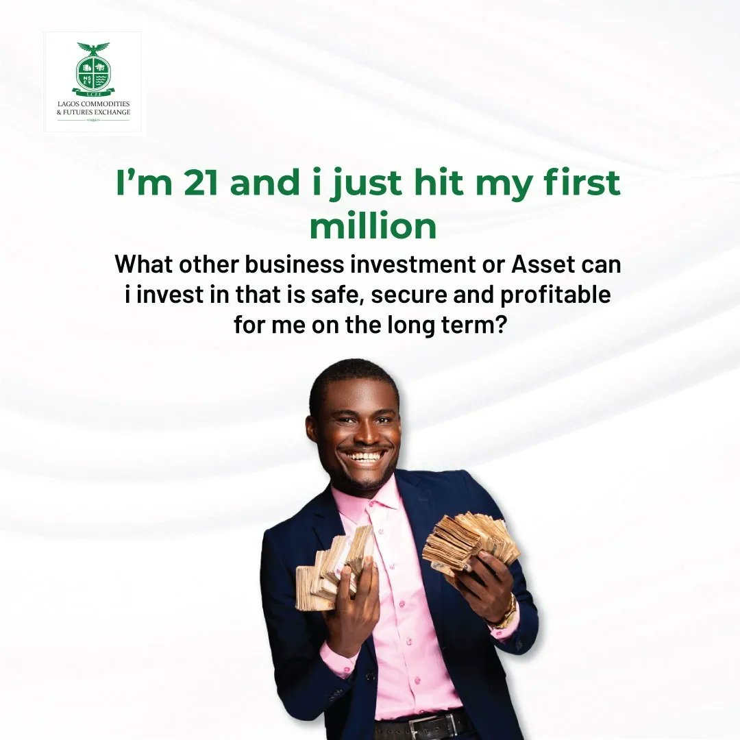 LCFE_NG's tweet photo. Making your first million is a great achievement. But what you do with it matters. At what age did you hit your first million? 🙂
👇
#lcfe
#commodities #commoditiestrading #commoditiestrader #trading
#investment #invest #investors #stockbrokers #stocks #goldtrading #Gold https://t.co/Hqzh07T6nT