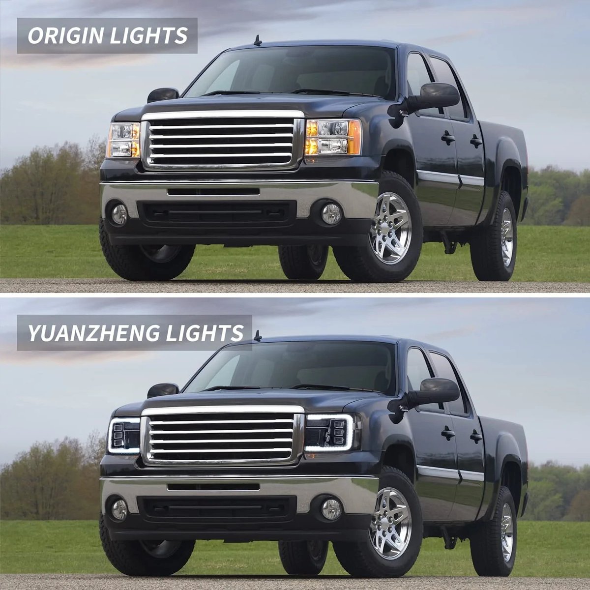 VLAND LED Projector Headlights For GMC Sierra 1500 2500HD 3500HD 2007-2013 🔥🔥

Start up with dynamic animation. Full LED is designed to fully upgrade your car. 👏

Link to headlight: vland-official.com/products/vland…
-
-
#GMCSierraEV #gmcsierra #GMC #Sierra #trucks  #gmctruck #offroad