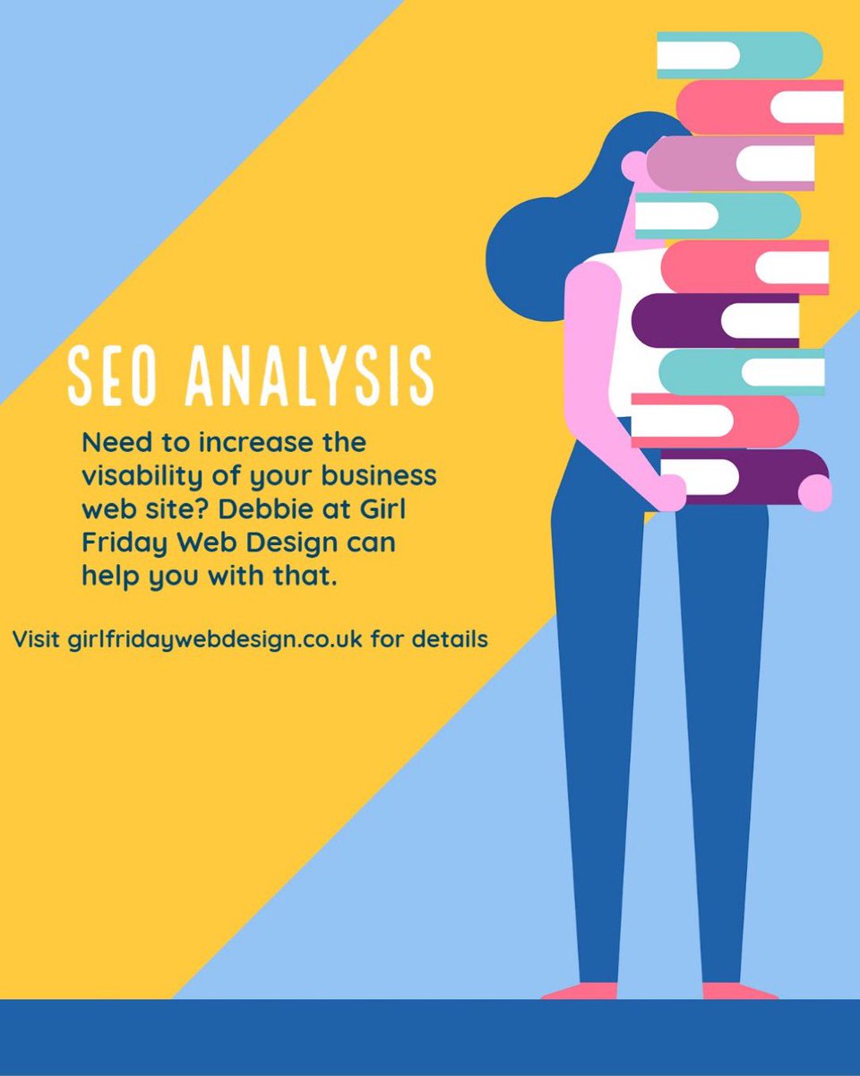 shrewsmorris's tweet photo. If you need a new #website then focus on Debbie @ShropGirlFriday asap. She’s a super #webdesigner and can build a specific site for you and your #business. Pleasant, patient, with huge experience and many satisfied customers, choose Debbie at https://t.co/7T882tuo0F 👍😊 #UK #SEO https://t.co/j2ZHKYhcY6