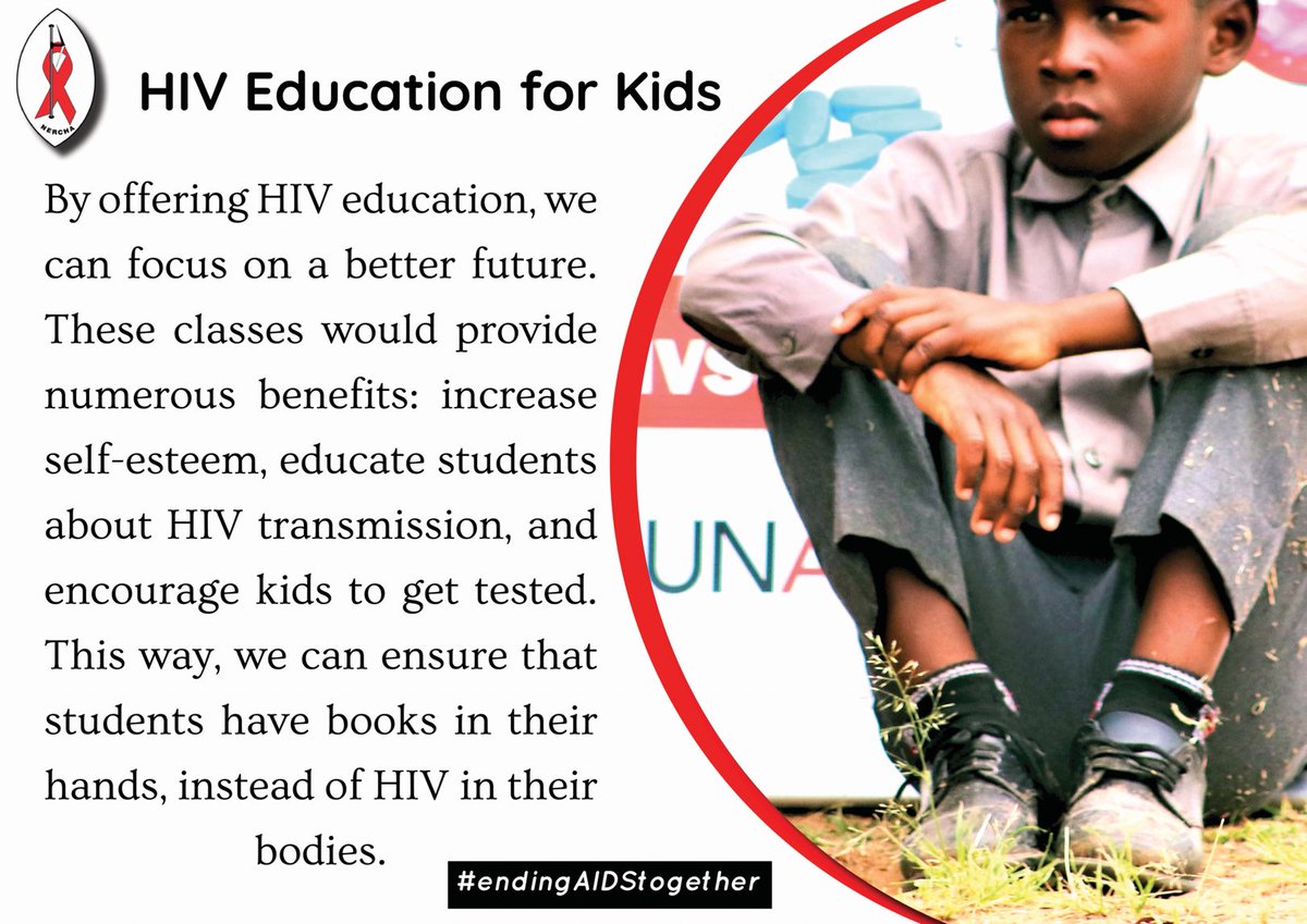 Let us educate our children on HIV and AIDS.