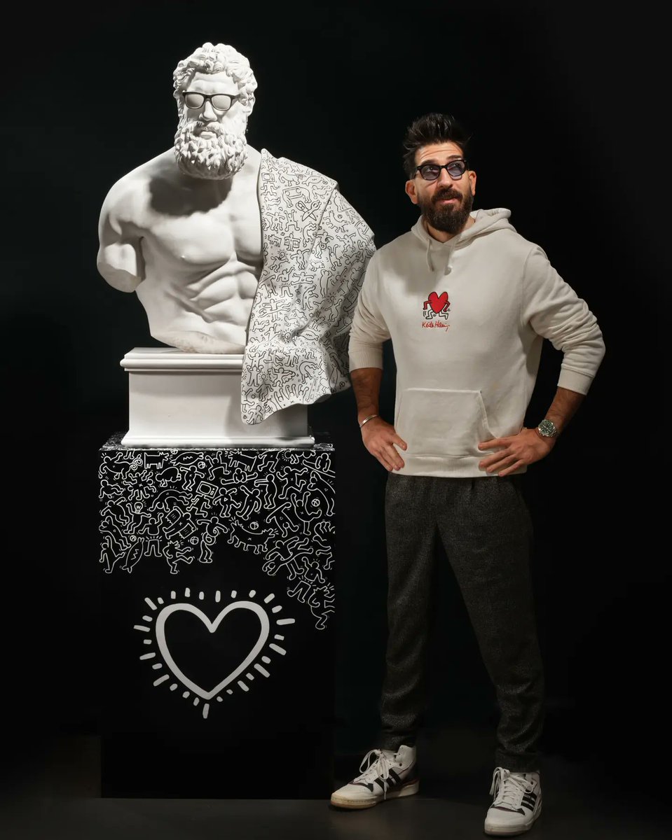 Greetings from the physical world.

Respect to masters: Haring 1/1 2022