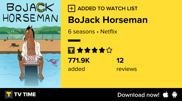 blxckapollo's tweet photo. I've just started following BoJack Horseman https://t.co/8SczC3lllU #tvtime https://t.co/9vrteTNYS5