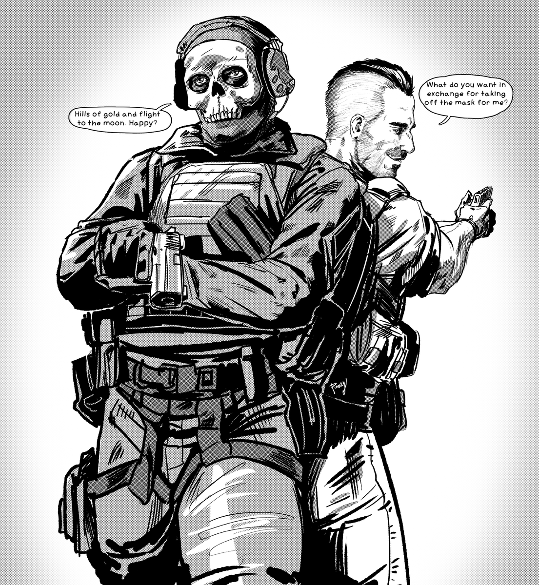 pinney_d's tweet photo. To be continued 😌

#CoDMW2 #MWII #SimonRiley #ghost #Soap #codmw https://t.co/tbZ5dyo3l3