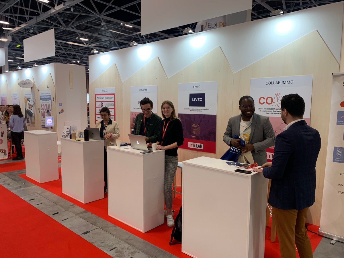 inli_officiel's tweet photo. 📣 Nos équipes in'li ainsi que les startups incubées au #inliLAB vous attendent nombreux au salon #RENT2022 !

Venez nous rencontrer :
📅Mardi 8 &amp; mercredi 9 novembre
📍Parc des Expositions - Porte de Versailles
🔎Stand SK4

#logement #innovation https://t.co/rcxdB3rdYt
