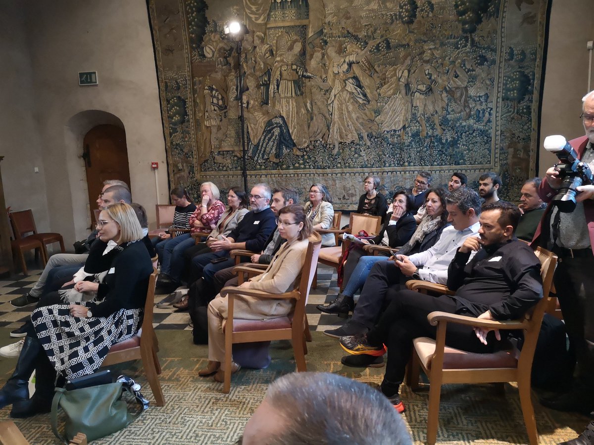 We have started!!
The final conference of the <a href="/cherish_eu/">CHERISH_EU</a> project has now begun!
We care about #culturalheritage of fishing communities.
And today we share results of more than 4 years of cooperation.
Hurray! <a href="/interregeurope/">Interreg Europe</a> <a href="/Gem_Middelburg/">Gemeente Middelburg</a>