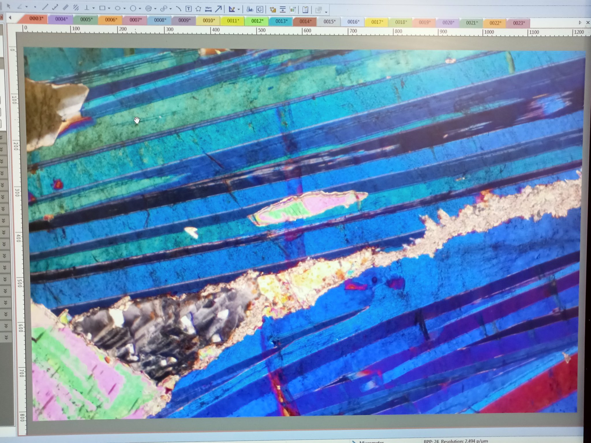 Timothy ster on Twitter "Thick section of some albite and fine grained mica pegmatite 
