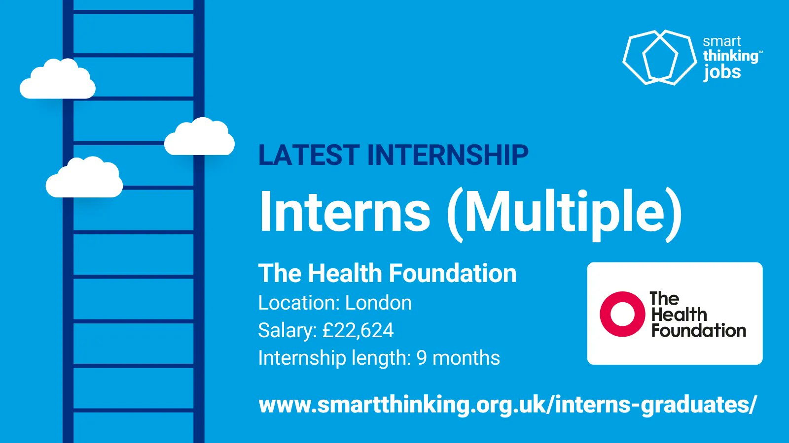 Smart Thinking on Twitter "📣NEW THINK TANK INTERNSHIPS! HealthFdn are