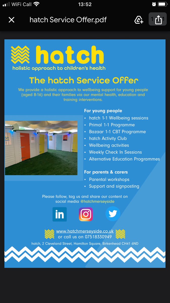 #Wirral #Youth #MentalHealth - You can self-refer to <a href="/hatchmerseyside/">hatch Merseyside</a>. Call Hatch to discuss if this is an option for you and/or your young person with #depression and/or #anxiety. I mentor at Hatch. #CBT has helped me. #Thinking #Skills @TPositivitree <a href="/Crea8Comm/">Crea8ing Community</a> @Cradle2CareerNB