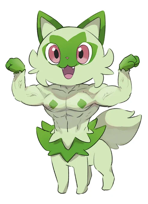 立ってはいるが立ってない!
#ニャオハ立つな 