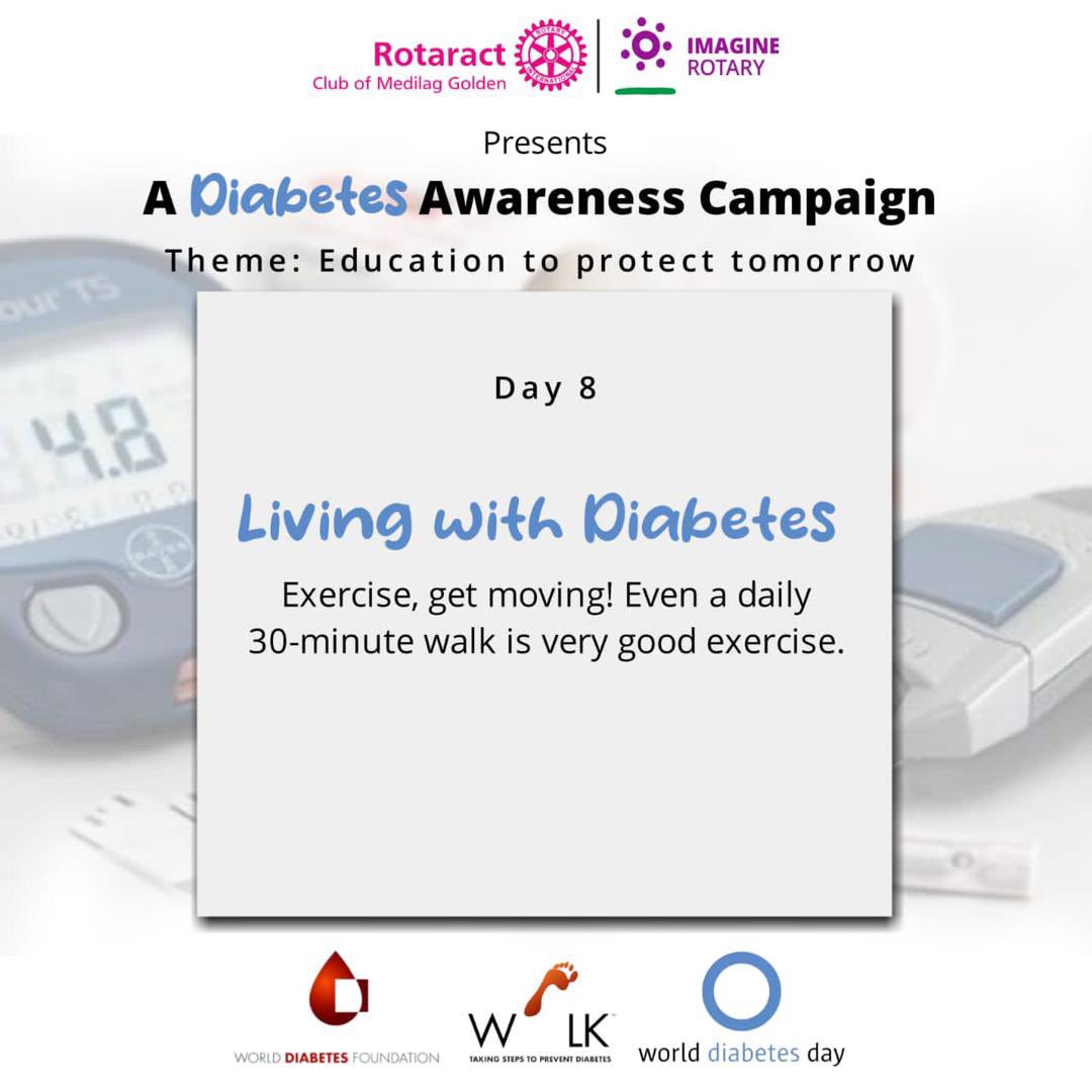 ClubMedilag's tweet photo. #Day8
#factandmyth #diabetesawarenessmonth
#rotaractclubofmedilaggolden
@RotaractD9110ng https://t.co/XxusuBZMbw