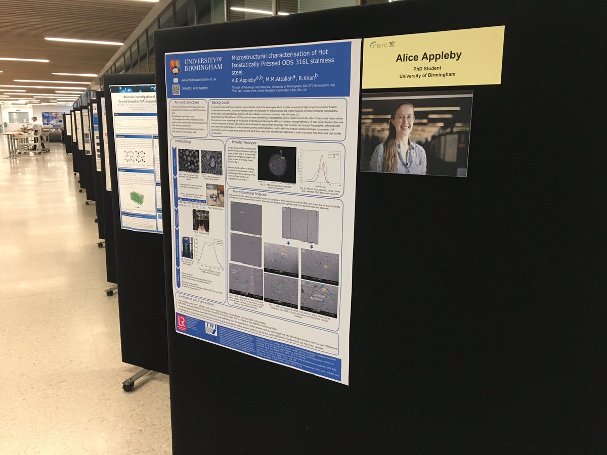 NSIRC's tweet photo. Today, we are taking part in the 1st @TWI_Ltd Core Research Programme Symposium, an event for TWI Industrial Members where they can learn about CRP and the technology advances being developed.

Part of the Symposium includes a PhD Research Poster Session…

1/2 https://t.co/kwGJEZ7NEe