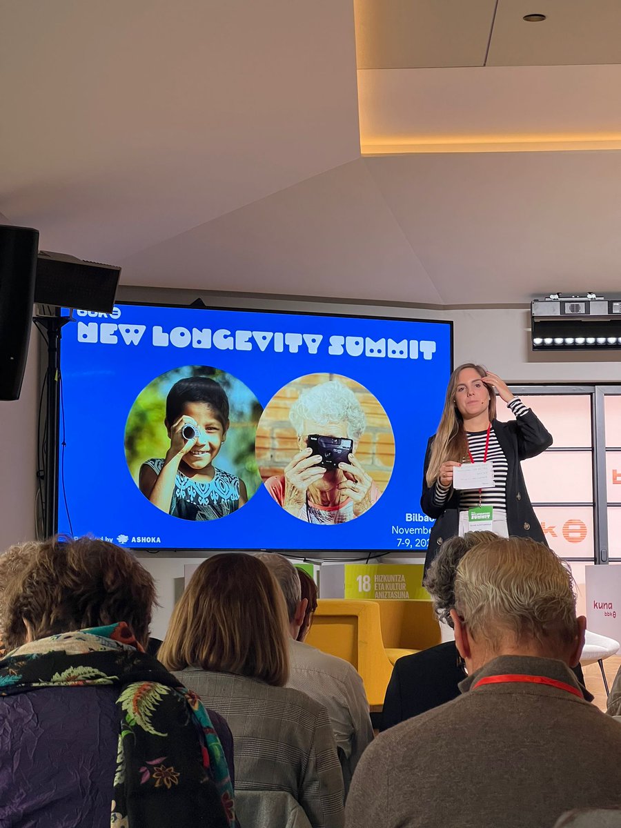 cercleproject's tweet photo. 🚀¡Segundo día!

#CercleProject participa en la primera cumbre internacional sobre la nueva longevidad: el @BBK_eus New Longevity Summit, organizado en colaboración con @AshokaSpain. Muchas gracias por contar con nosotros! 

#BBK #NLSUMMIT #intergeneracional https://t.co/TkMpsaUQlD