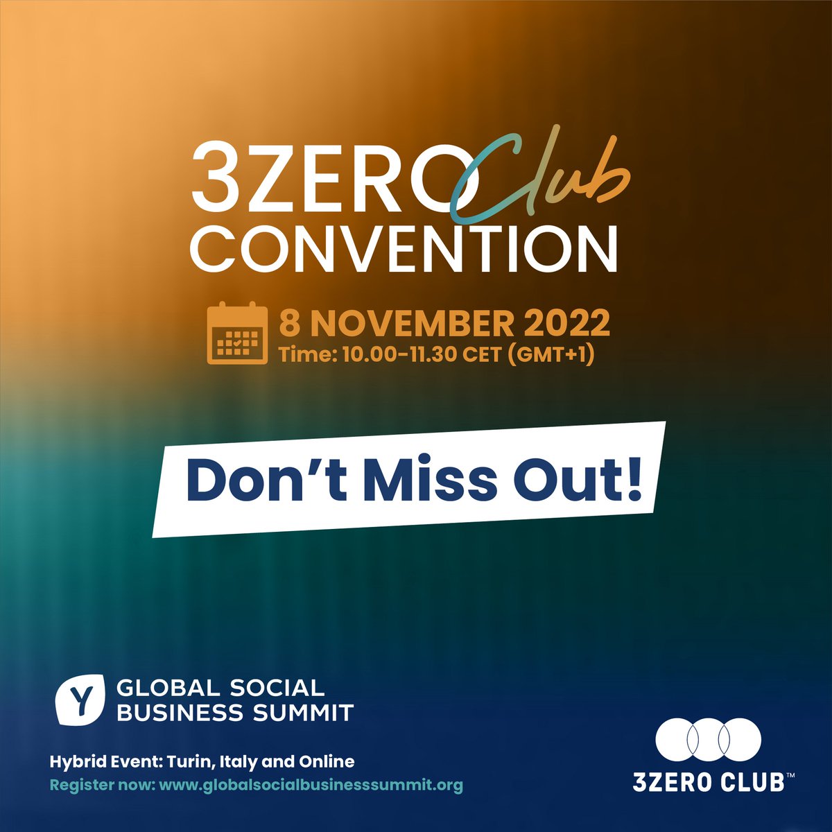 🔴 En direct : le Global Social Business Summit 2022 qui a lieu à Turin, en Italie après deux ans de COVID🙌

👉 Rejoignez dès maintenant la Convention @Club3ZERO pour écouter le formidable travail des +440 Clubs dans le monde 💪

👉 fb.watch/gFT6yujQ2h/

#GSBS2022 #3ZEROClubs