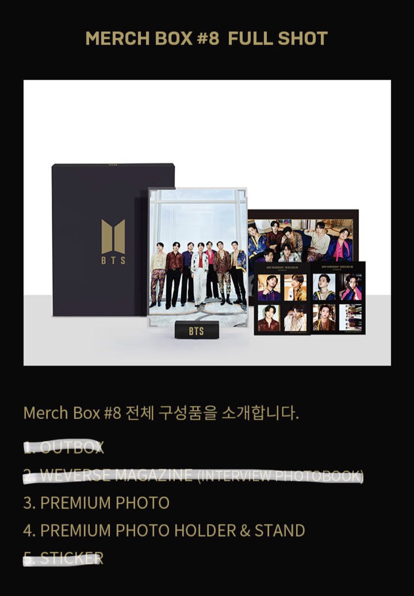 kkyuminxcart's tweet photo. 𓄲 wts lfb ph 𐄙 help rt 𐄙 #kmxsells

⟢ merch box 8 premium photo, holder &amp; stand - ₱1,600
 
⤿ onhand, ready to ship
⤿ sealed

bdo/gcash
ggx/sco/sdd
— antipolo, rizal

dms only ¨̮ 

𖤘 bts rm namjoon jin seokjin suga yoongi jhope hobi jimin jm taehyung v jungkook jk ot7 grp https://t.co/jI0DQttAKw
