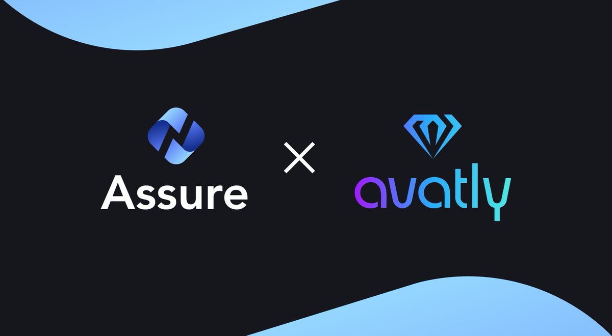 Avatly_com's tweet photo. New Partnership Announcement🤝
We are excited to announce Avatly's collaboration with @Assure_pro 
Assure is a Web 3.0 multi-chain crypto aggregation service platform.
🚀It's just the beginning of our journey! https://t.co/UyMhfavby3