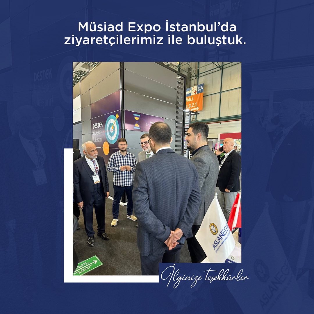 Müsiad Expo İstanbul’da standımıza ilgi ve katılım gösteren herkese teşekkür ederiz✨🙏
@MUSIADEXPO 

#etkinlik #event #fuar #exhibition #müsiadexpo #expo