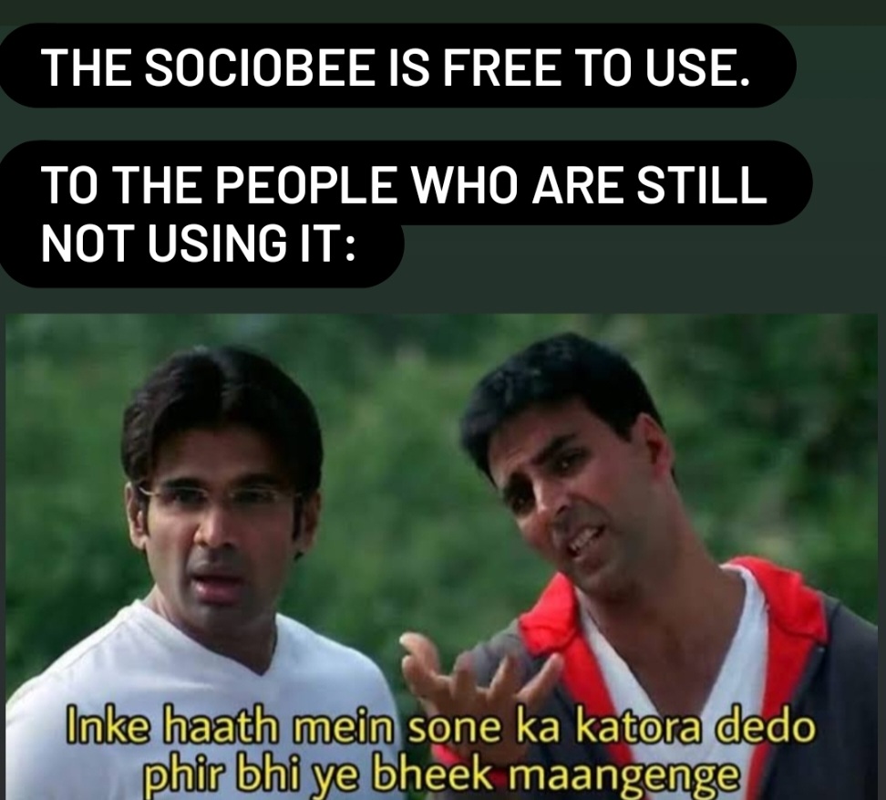 SocioBee tweet media