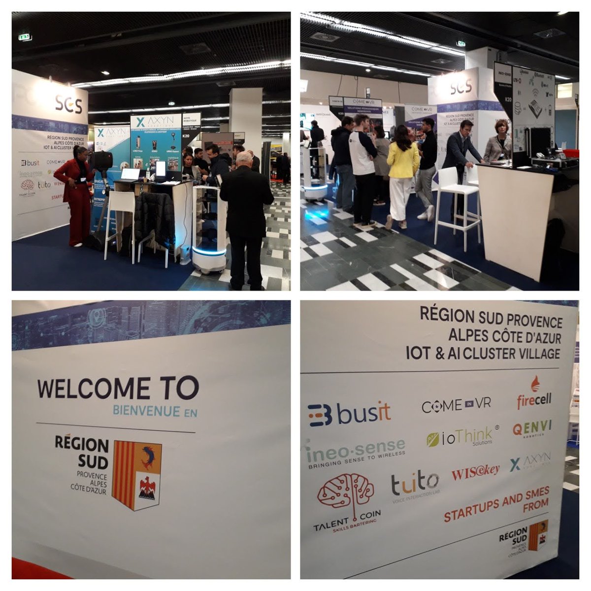 AKTANTIS (@pole_scs) on Twitter photo 🔛On est prêt #SIDO2022
📍RDV stand K20 <a href="/Sido_Paris/">SIDO Paris - IoT, IA, Digital infra, Cybersécurité</a> pour rencontrer
✔️<a href="/Axyn_Robotique/">AXYN</a>
✔️<a href="/Bus_It/">Busit</a>
✔️<a href="/ComeInVR/">DELAUNAY DAVID</a>
✔️#firecell
✔️<a href="/IneoSense/">Ineo-Sense</a>
✔️<a href="/IoThinkOfficial/">IoThink Solutions</a>
✔️<a href="/qenvi/">QENVI</a>
✔️<a href="/TBartering/">TalentCoin SmartSkills bartering</a>
✔️#Tuito
✔️<a href="/WISeKey/">WISeKey</a>
Avec le support de <a href="/MaRegionSud/">Région Sud</a>
#IoT #IA #Robotique #XR 🔛On est prêt #SIDO2022
📍RDV stand K20 <a href="/Sido_Paris/">SIDO Paris - IoT, IA, Digital infra, Cybersécurité</a> pour rencontrer
✔️<a href="/Axyn_Robotique/">AXYN</a>
✔️<a href="/Bus_It/">Busit</a>
✔️<a href="/ComeInVR/">DELAUNAY DAVID</a>
✔️#firecell
✔️<a href="/IneoSense/">Ineo-Sense</a>
✔️<a href="/IoThinkOfficial/">IoThink Solutions</a>
✔️<a href="/qenvi/">QENVI</a>
✔️<a href="/TBartering/">TalentCoin SmartSkills bartering</a>
✔️#Tuito
✔️<a href="/WISeKey/">WISeKey</a>
Avec le support de <a href="/MaRegionSud/">Région Sud</a>
#IoT #IA #Robotique #XR