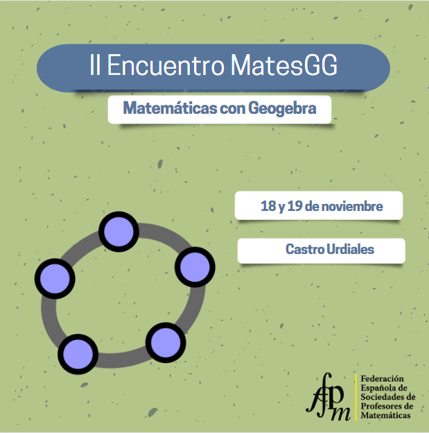 fespm_es's tweet photo. II Encuentro MatesGG. Matemáticas con @geogebra 

🗓️ 18 y 19 de noviembre
📍 Castro Urdiales, Cantabria

🙌🏽 Con la colaboración de @educaciongob , @educaINTEF y el CIEM de @unican https://t.co/jmcnQv8XIO