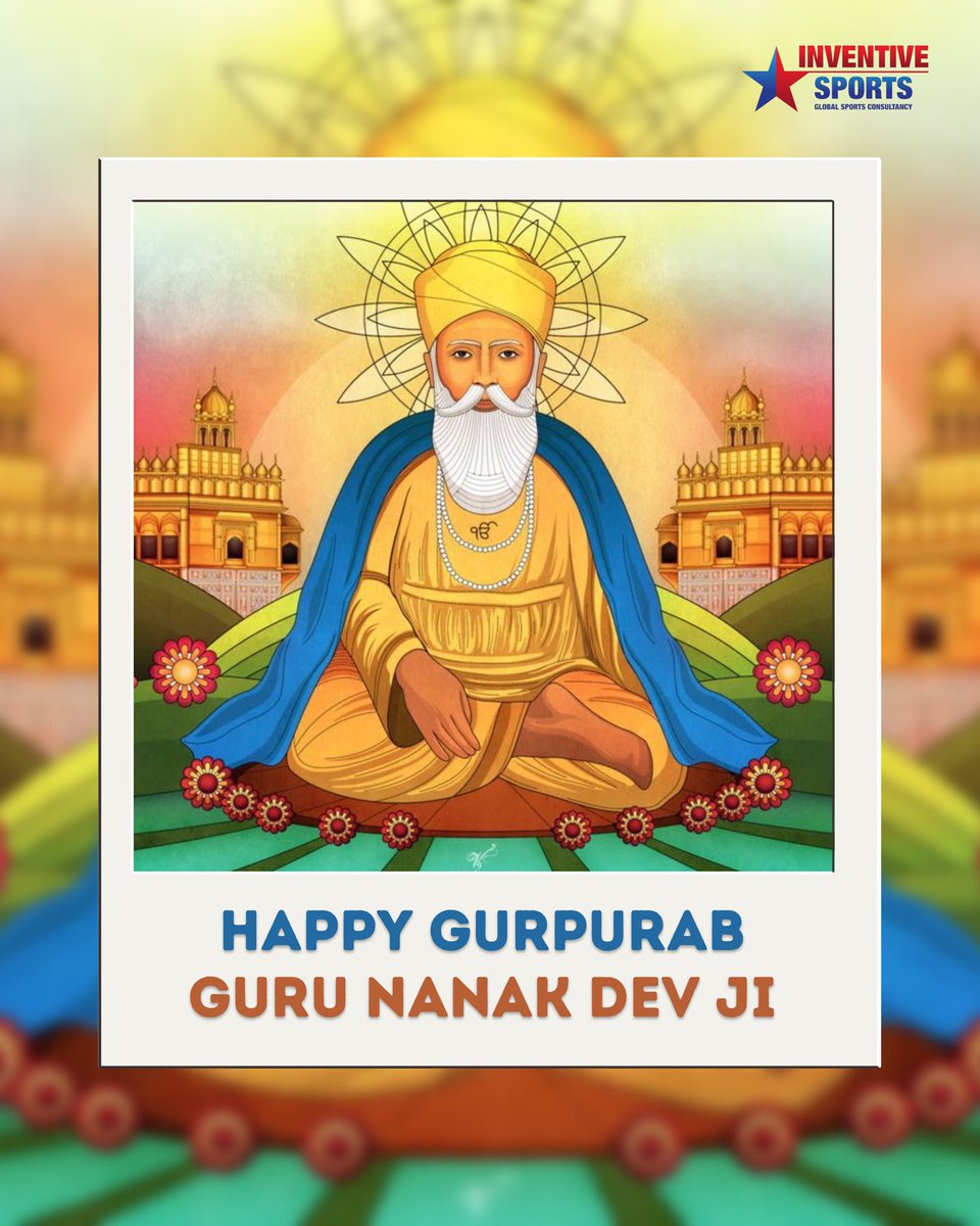 Happy Gurpurab to all on the auspicious occasion of Guru Nanak Dev Ji’s birthday. Peace and prosperity to all. #HappyGurpurab #HappyGuruNanakJayanti #GuruNanakDevJi 🙏🏼