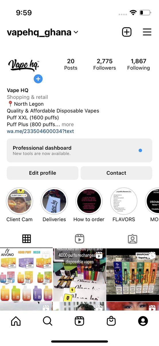 Neizer101's tweet photo. @gyaigyimii In need of vapes? Check out VapeHq_ghana on instagram, you can also search on google https://t.co/AD1r8N63UO