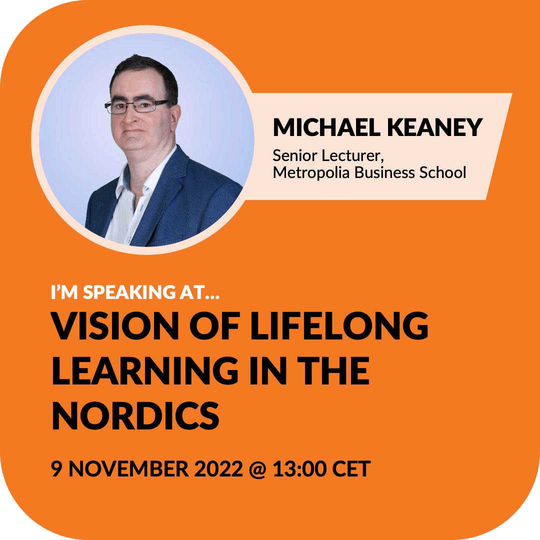 Join us tomorrow at 13:00 CET! Michael Keaney and a panel of experts will be brainstorming about how technology can support #LifelongLearning. Register here: bit.ly/3WLEkJo #edtech #LMS #VLE