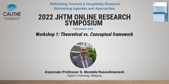 Journal of Hospitality & Tourism Management (JHTM) tweet media