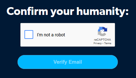 Trying to create a Tumblr but finding it difficult to sign up out of principle