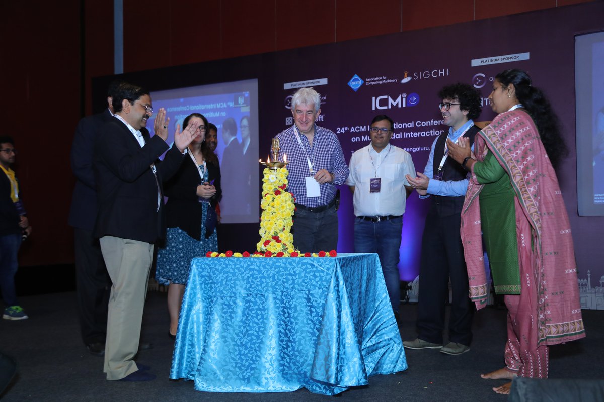 AcmIcmi's tweet photo. Presenting the inaugural moments from ACM ICMI 2022.
Keep an eye on the space for more information.

#icmi2022 #acm #acmicmi #acm2022 #acmicmi2022 #icmibangalore #icmiconference #research #callforpapers #multimodal #humancomputerinteraction #multimodalanalysis #conversationalai https://t.co/nUbr2TpEEN
