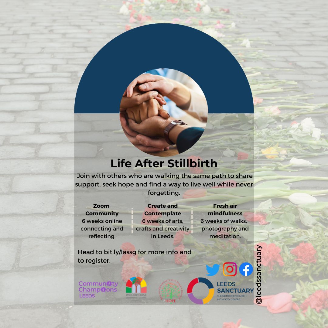 leedssanctuary's tweet photo. Tonight we launch our Life After Stillbirth support group, and it's not too late to sign-up here: https://t.co/hJC5ymqqHx https://t.co/AdC88LRLzA