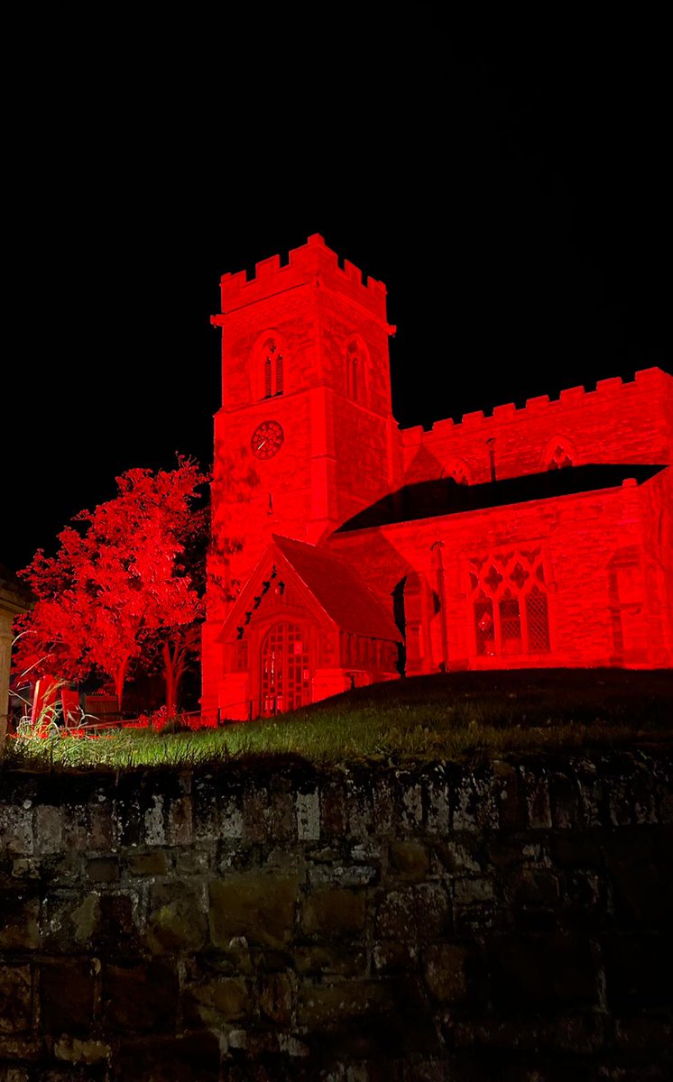 LeicsLieutenant's tweet photo. If you see a building in your area lit up for Light up in Red, share your photos using #LightUpInRed We'd love to see buildings and monuments supporting The Royal British Legion's Poppy Appeal from all over the County! https://t.co/PzgK1N4VKE