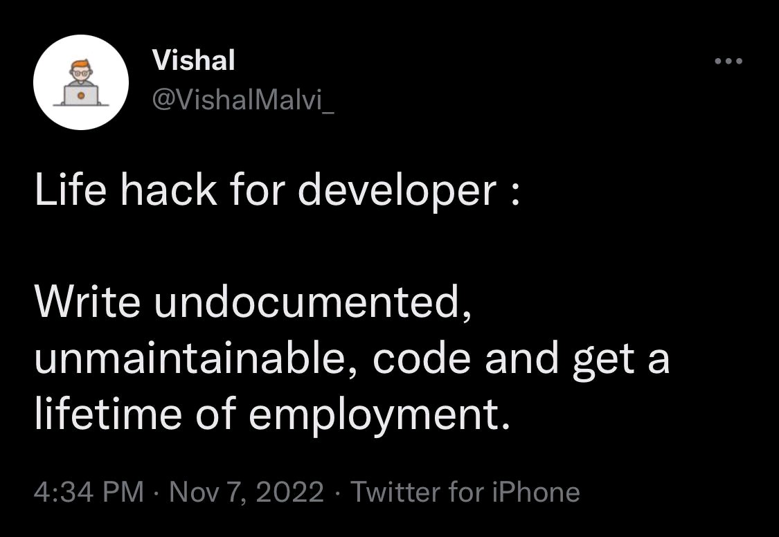 Katana_Agency's tweet photo. The secret is out 👀
#programming #programminghumor #developers #Job #code_tools01 #codinglife #development https://t.co/2O6W33FSX6