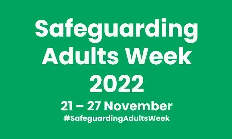 For #SafeguardingAdultsWeek this year, we'll be focusing on:

- Exploitation and county lines
- Self-neglect
- Creating safer organisational cultures
- Elder abuse
- Tech-enabled #domesticabuse
- #safeguarding in everyday life

Learn more: buff.ly/38Ql1KA