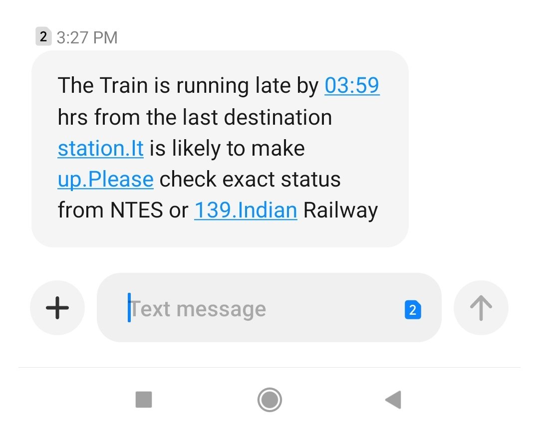 Please provide the answer of my tweet
How railway provided compensations to passenger for valuable time.