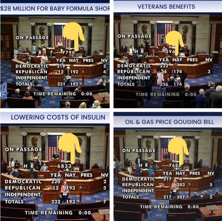 lifesafeast's tweet image. Republicans voted against cheaper gas, increasing baby formula, veterans benefits, school mental health funding, women’s rights, child tax credits, lowering cost of insulin….