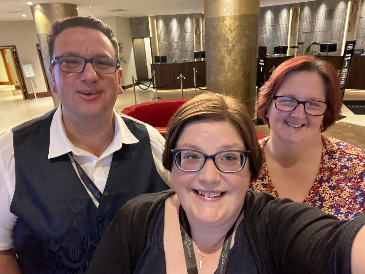 HeatherSkelland's tweet photo. Day 2 @ASPiHUK #ASPiH2022 for team @SONHStrust so many ideas ๐ก and crucially discussions that confirm we are working along the same lines and challenges as others across the country โ
#LoveSimulation https://t.co/kkUXeFDsyo