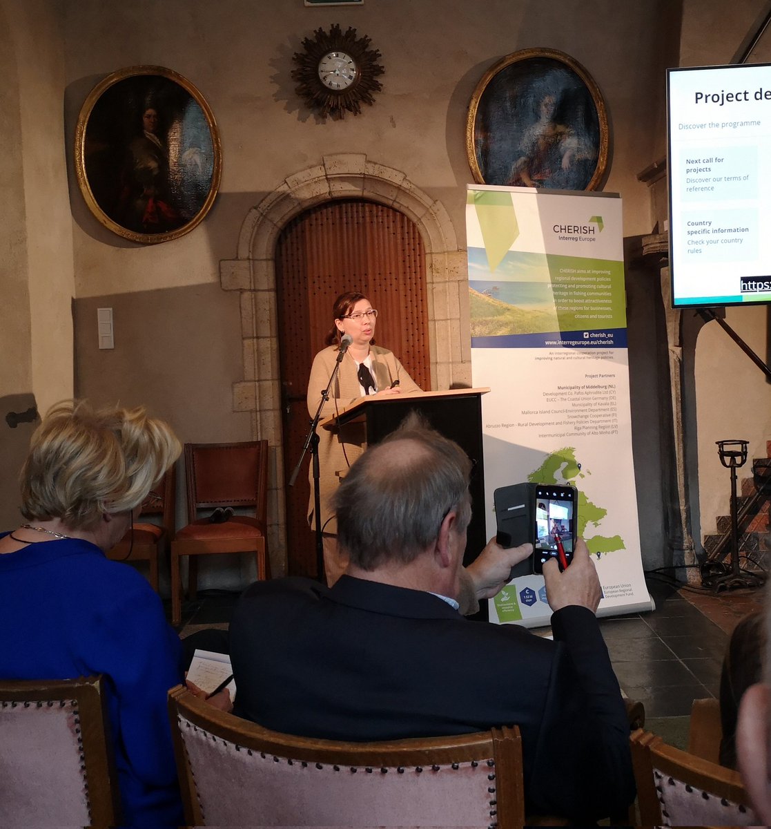 Ramona Tasana from the <a href="/interregeurope/">Interreg Europe</a> Secretariat informs us about the results from the previous programme and compliments the Cherish partnership for its contribution to it.
The new  2021- 2027 programme offers many opportunities for #culturalheritage and fishery communities.