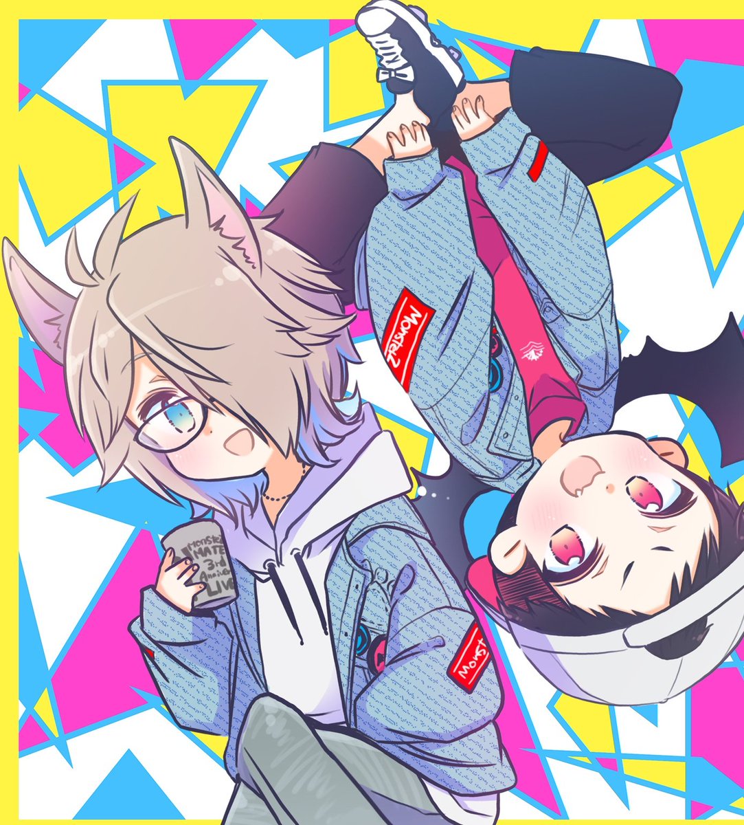 我は耳有りアンジョーさんばかり描いてしまうの民…🐺 