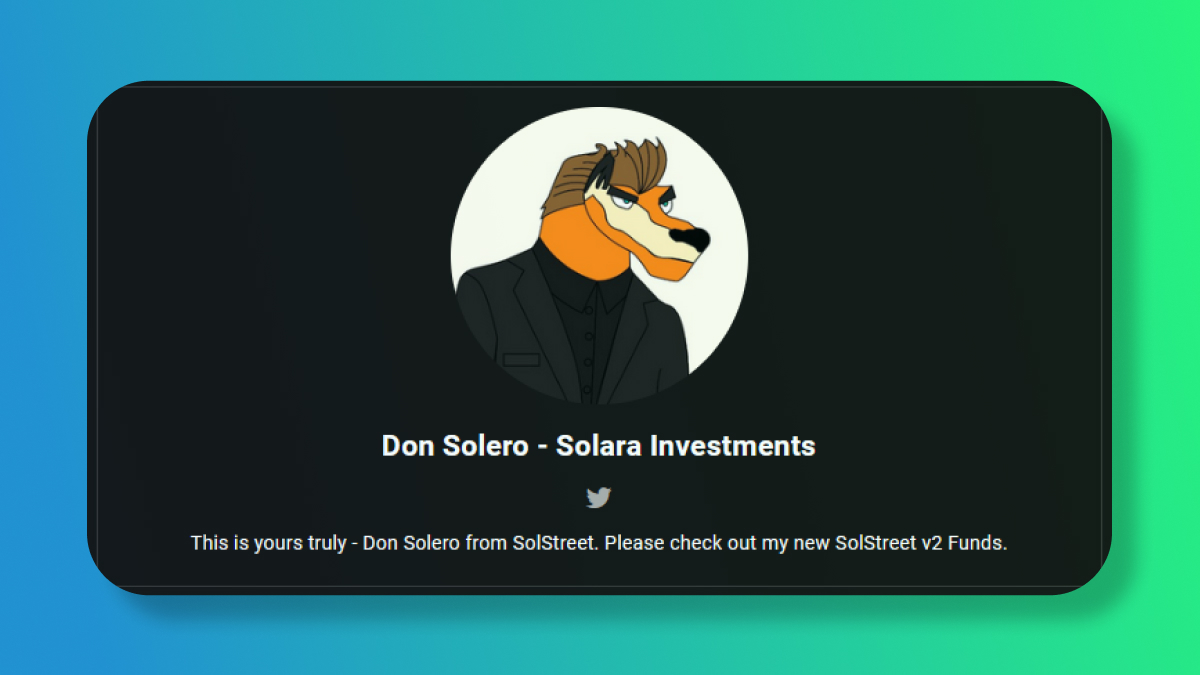 SolStreet.finance /// 4TP tweet media