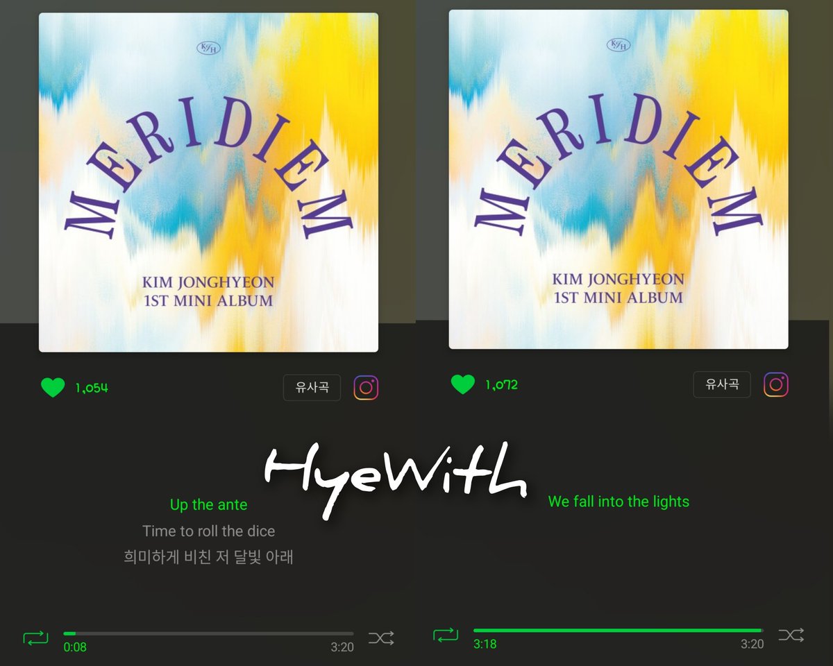 HyeWith's tweet photo. 노래 너무좋다~
#김종현 #KimJonghyeon
#MERIDIUM #Lights https://t.co/vEdtMVy7R9