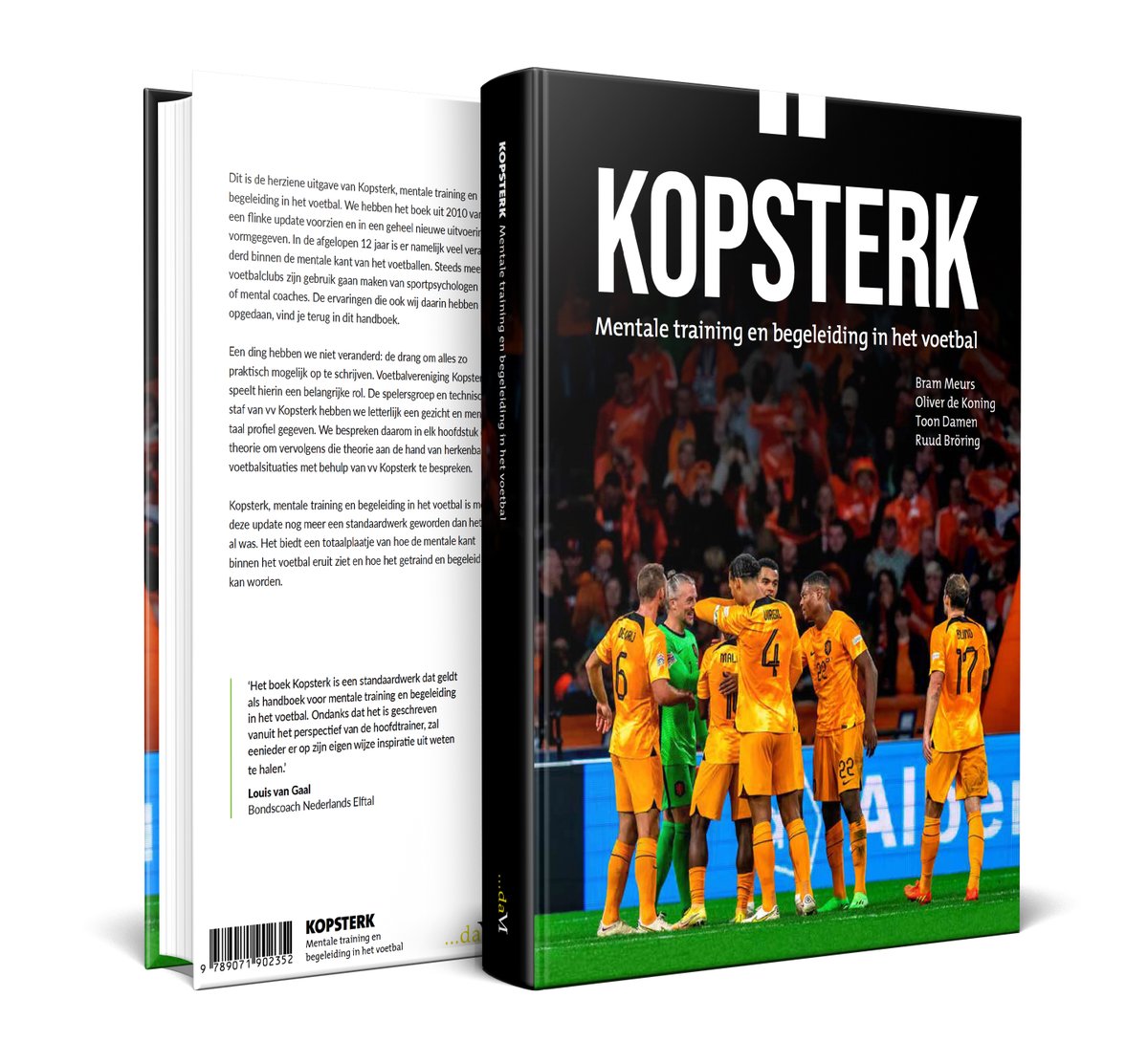 Ik kan het eindelijk delen: het boek Kopsterk, mentale training en begeleiding komt over 2 weken opnieuw uit. Herzien en volledig opnieuw opgemaakt. Inclusief een voorwoord van onze bondscoach Louis van Gaal.

Bestellen kan nu al via onderstaande link. 
lnkd.in/eR74qnwM