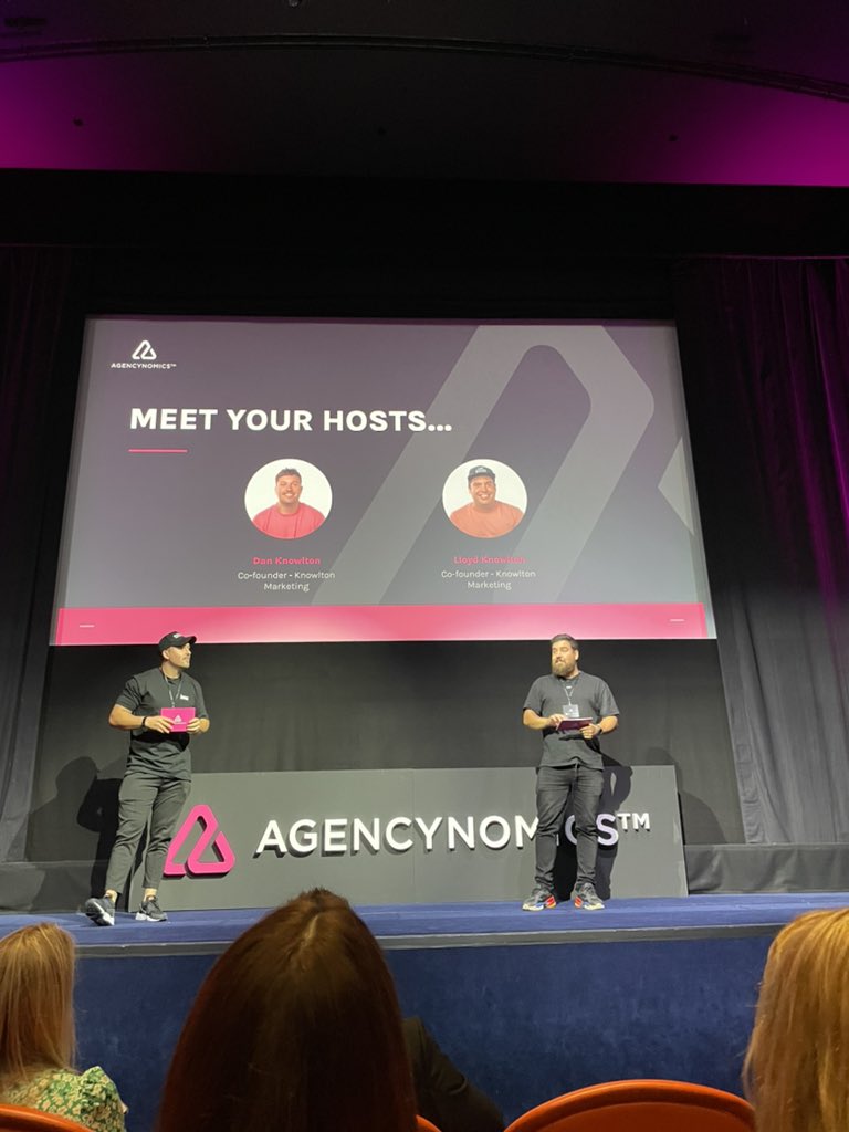 Love a day of inspiration from siblings! Raring to go for <a href="/agencynomics/">AGENCYNOMICS</a> 3.0 alongside my sister and co-founder <a href="/KatieLangdonCD/">Katie Langdon 💙</a> #agencynomics